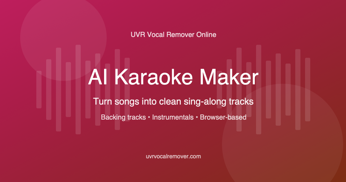 Karaoke Maker Online